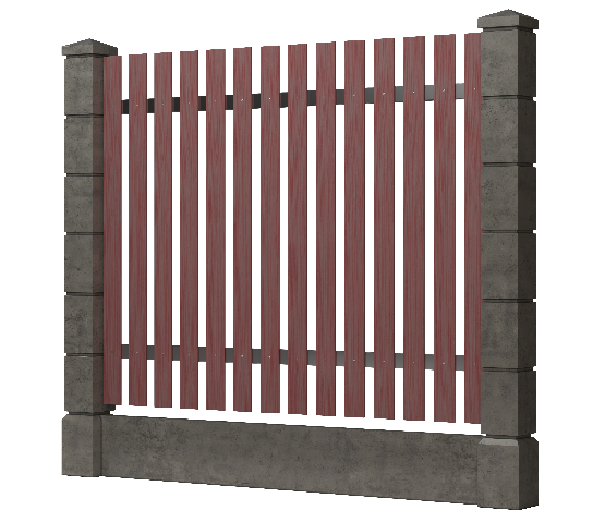 Заборная доска GRINDERDECO, ДПК, шлифованная Мербау купить в Сергиевом Посаде