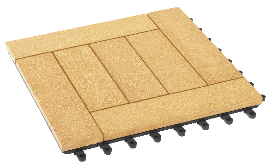 Модульный паркет ДПК GRINDERDECO Комфорт 6 Песчаник купить в Сергиевом Посаде