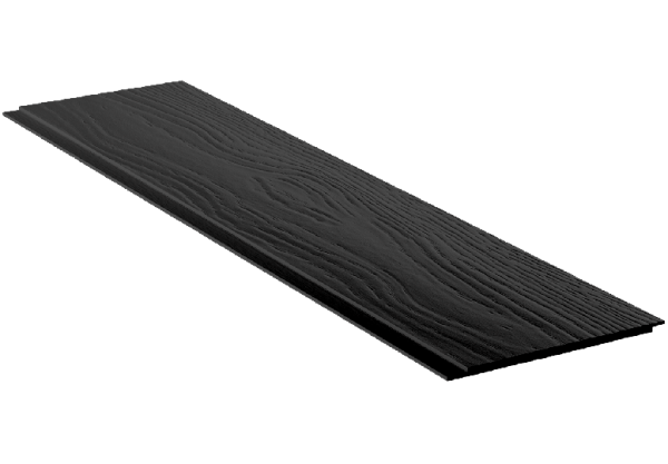 Фиброцементный сайдинг Фибростар Одноцветный 190х3000х8мм КР 85 Глубокий Чёрный купить в Сергиевом Посаде