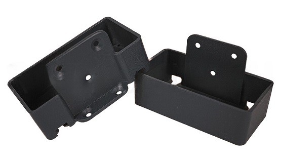 Крепление перил прямое из алюминия GardenParkett Графит купить в Сергиевом Посаде