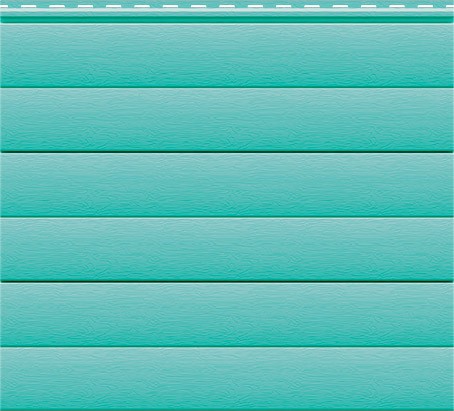 Сайдинг Блок-Хаус Бирюза купить в Сергиевом Посаде