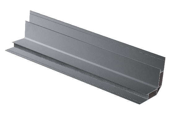Угловой элемент внутренний,алюминиевый, серый купить в Сергиевом Посаде