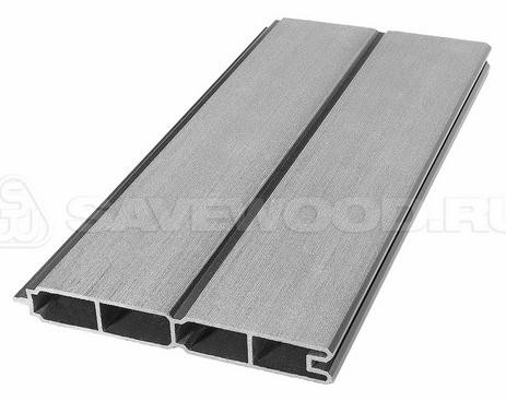 Заборный профиль из ДПК Savewood SW Agger матовый пепельный купить в Сергиевом Посаде