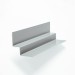 Профиль внутренний угол алюминиевый (матовый) 3м купить в Сергиевом Посаде