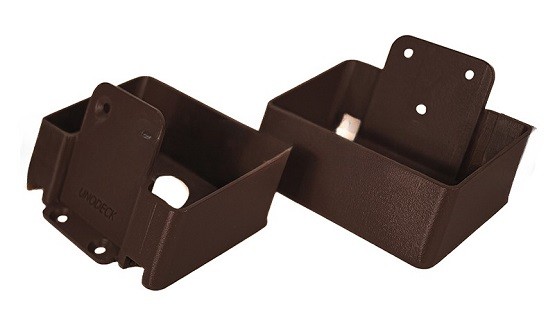 Крепления перил наклонное из алюминия GardenParkett Венге купить в Сергиевом Посаде